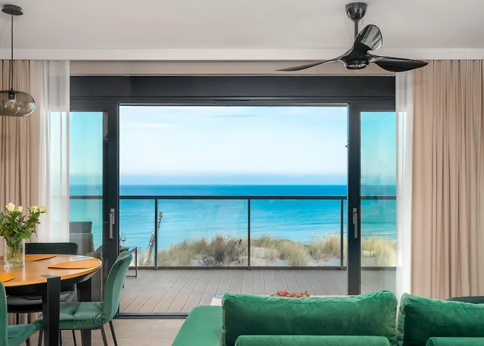 公寓 Dune - Frontowy Widok Na Morze W Gardenia *